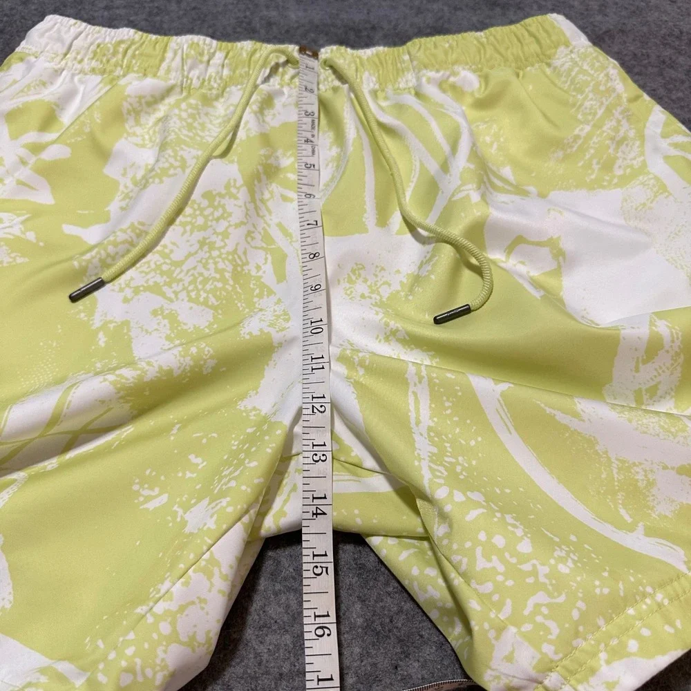 Jordan Flight Poolside Shorts Mens L Limelight Beach Streetwear Basketball